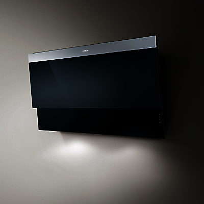 Elica Evita Chimney Cooker Hood Black Glass/ Stainless Steel Elica Evita Chimney Cooker Hood Black Glass/ Stainless Steel